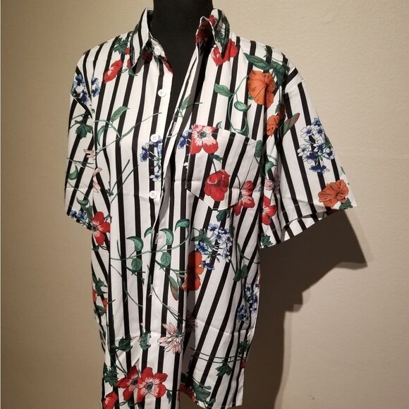 NWT LARS AMADEUS HAWAIIAN SHIRT LARGE VERY NICE b38 - Picture 2 of 6